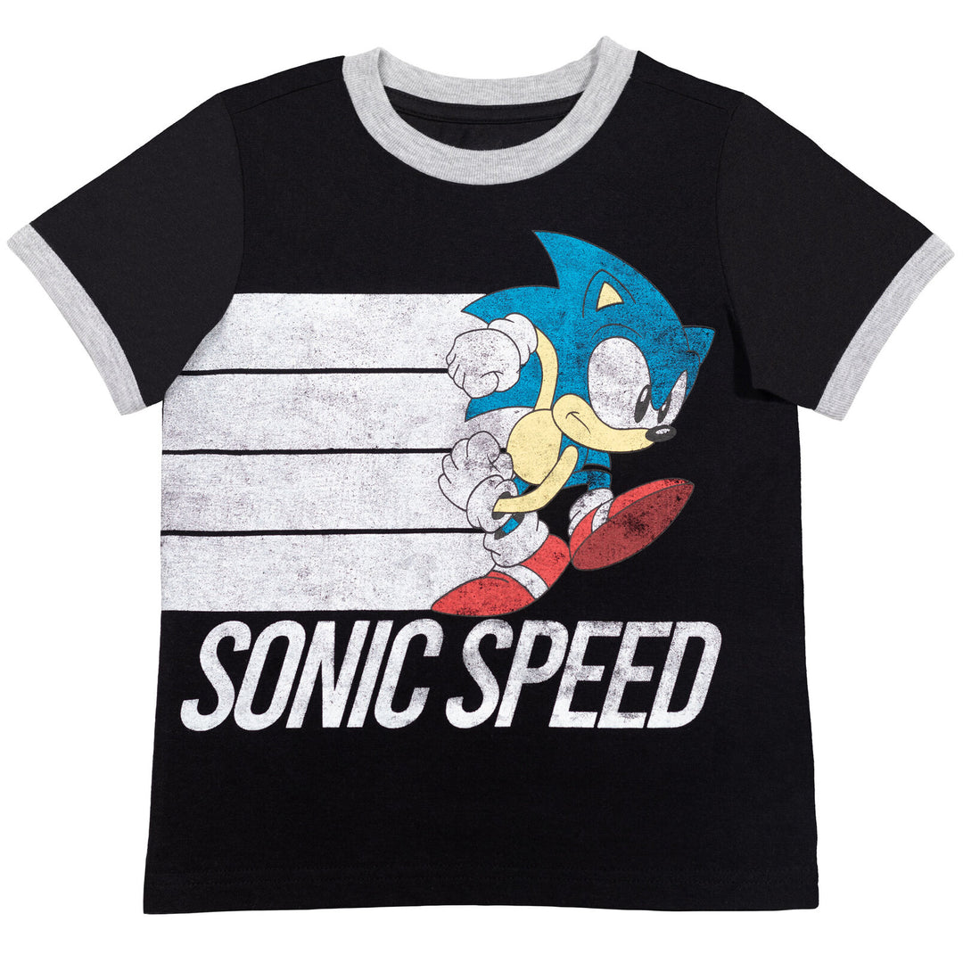 SEGA Sonic The Hedgehog 3 Pack T-Shirts