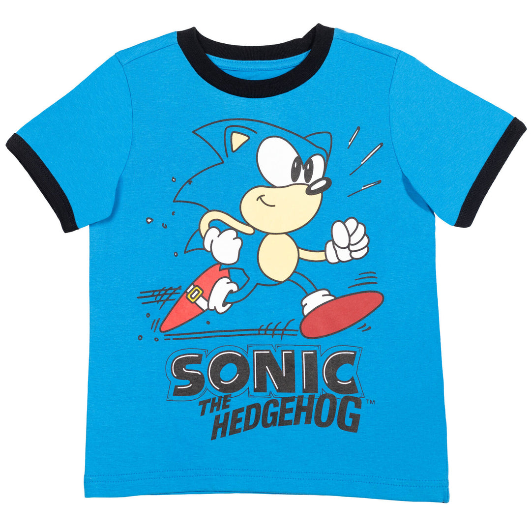 SEGA Sonic The Hedgehog 3 Pack T-Shirts