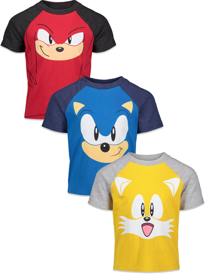 SEGA Sonic the Hedgehog 3 Pack T-Shirts