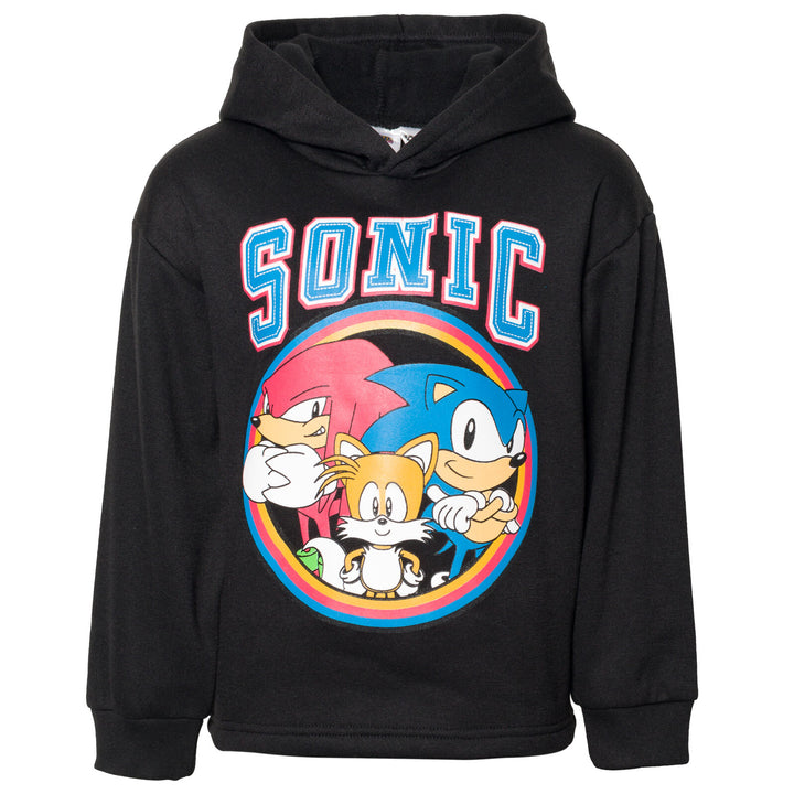 SEGA Sonic the Hedgehog Fleece Pullover Hoodie and Pants Outfit Set