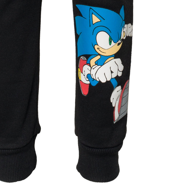 SEGA Sonic the Hedgehog Fleece Pullover Hoodie and Pants Outfit Set