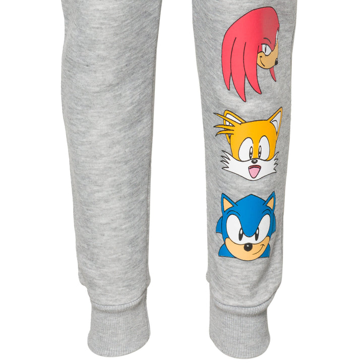 SEGA Sonic the Hedgehog Fleece Pullover Hoodie and Pants Outfit Set