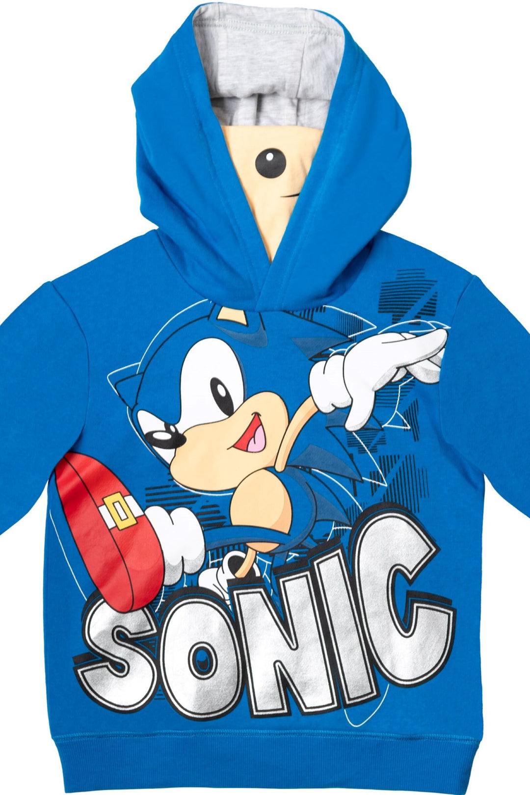 SEGA Sonic The Hedgehog Fleece Pullover Hoodie