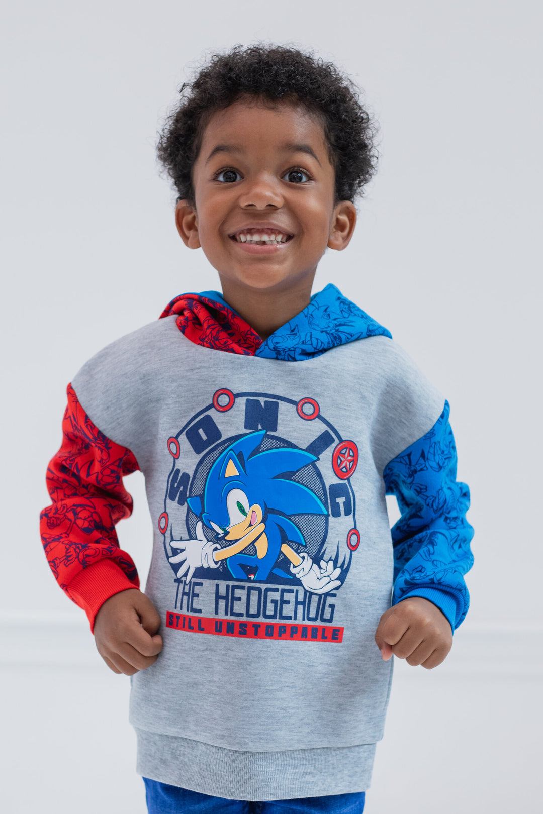 SEGA Sonic the Hedgehog Fleece Pullover Hoodie