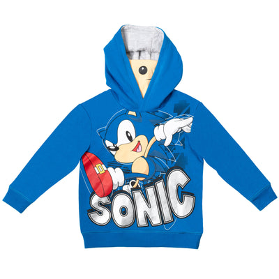 SEGA Sonic The Hedgehog Fleece Pullover Hoodie