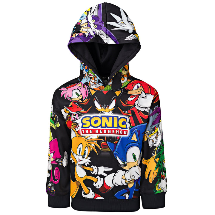 SEGA Sonic the Hedgehog Fleece Pullover Hoodie