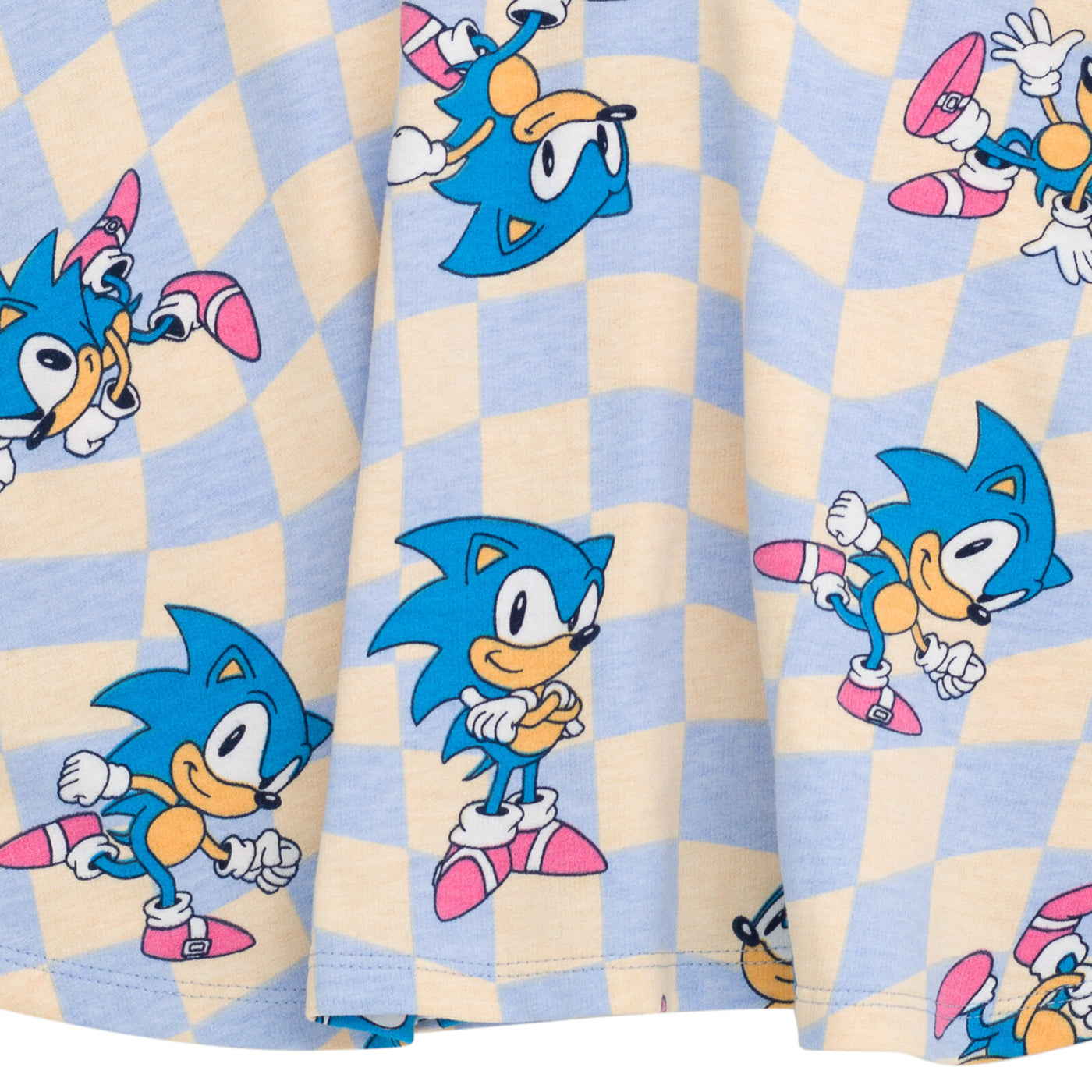 SEGA Sonic The Hedgehog French Terry Skater Dress