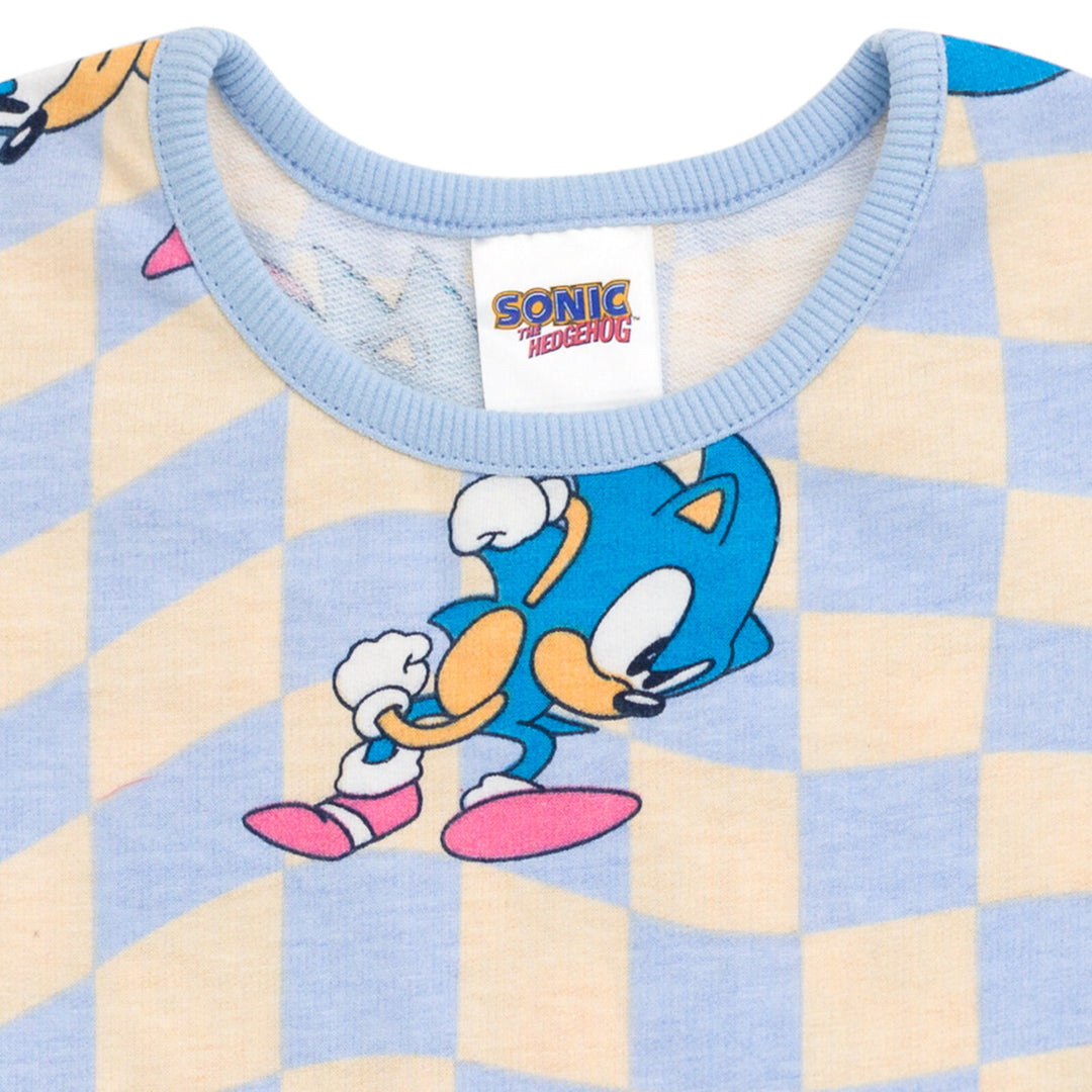 SEGA Sonic The Hedgehog French Terry Skater Dress