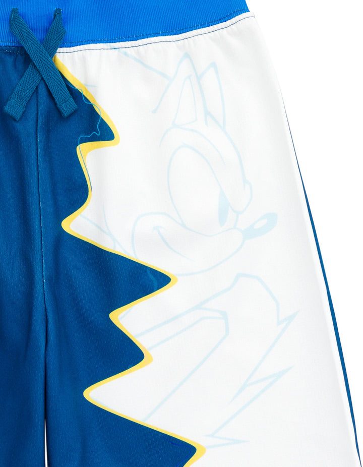 SEGA Sonic the Hedgehog Mesh Athletic Tank Top Shorts Outfit Set