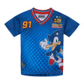 SEGA Sonic the Hedgehog Mesh Soccer Jersey T-Shirt