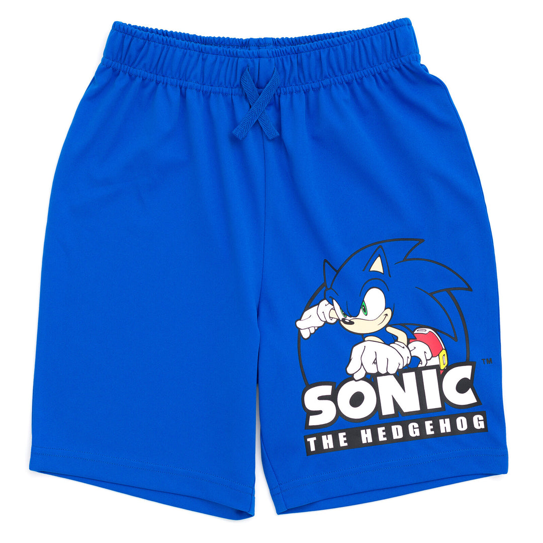 SEGA Sonic The Hedgehog T-Shirt and Bike Shorts Outfit Set