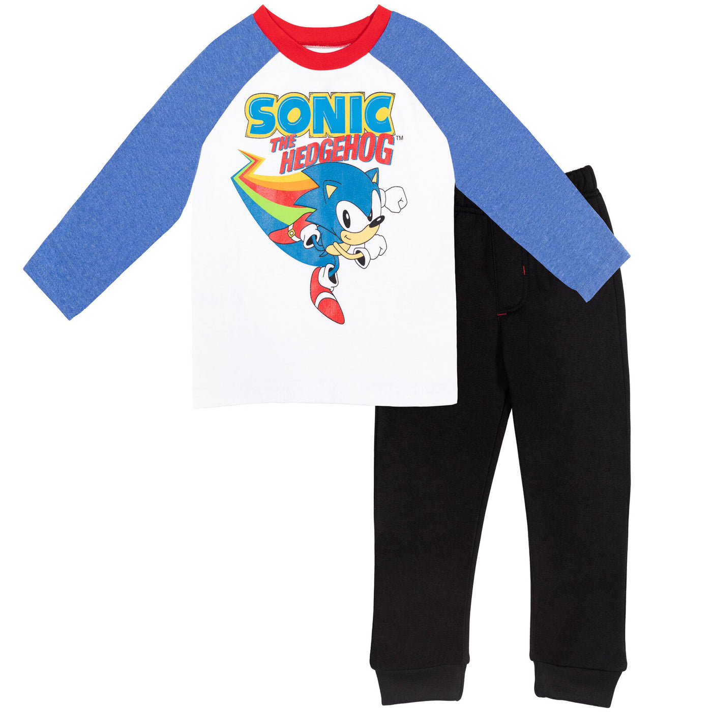 SEGA Sonic The Hedgehog T-Shirt and Fleece Pants