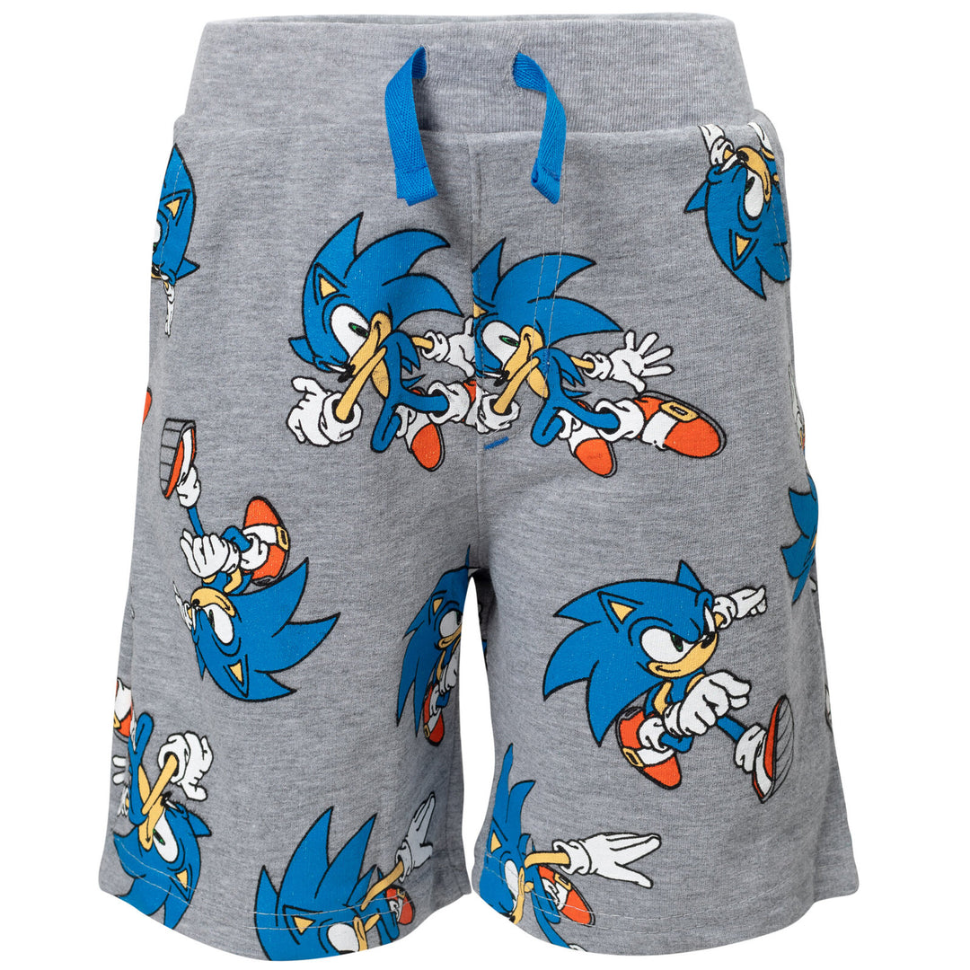 SEGA Sonic the Hedgehog T-Shirt and Shorts Outfit Set