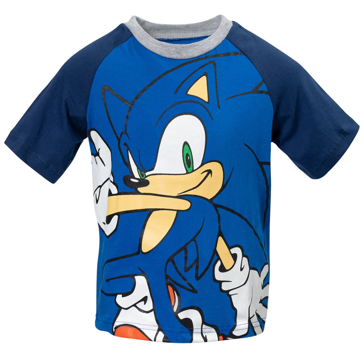 SEGA Sonic the Hedgehog T-Shirt and Shorts Outfit Set