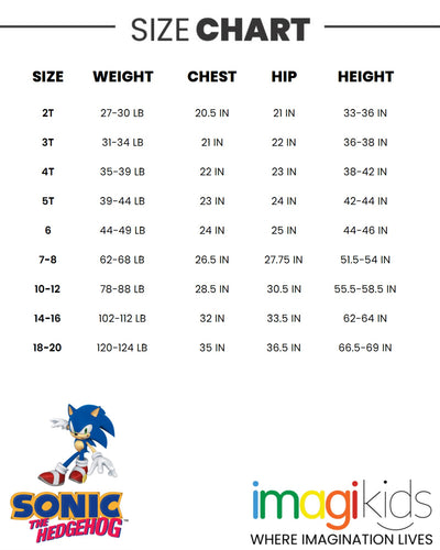 SEGA Sonic The Hedgehog T-Shirt Tank Top and Shorts 3 Piece Outfit Set