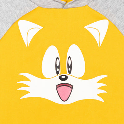 SEGA Sonic the Hedgehog Tails Fleece Pullover Hoodie