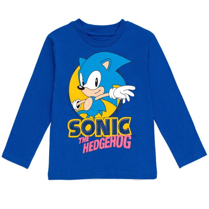 SEGA Sonic the Hedgehog Tails Knuckles 2 Pack T-Shirts