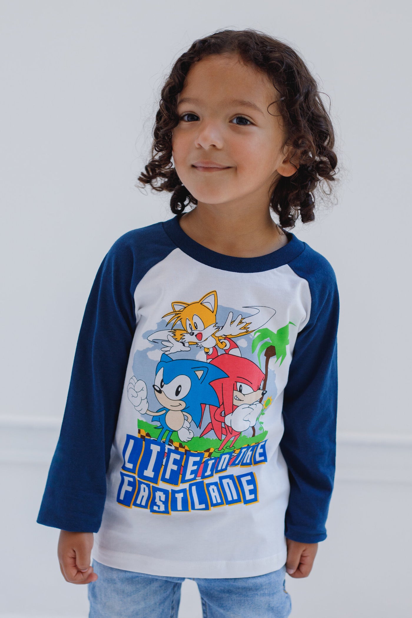 SEGA Sonic the Hedgehog Tails Knuckles 2 Pack T-Shirts