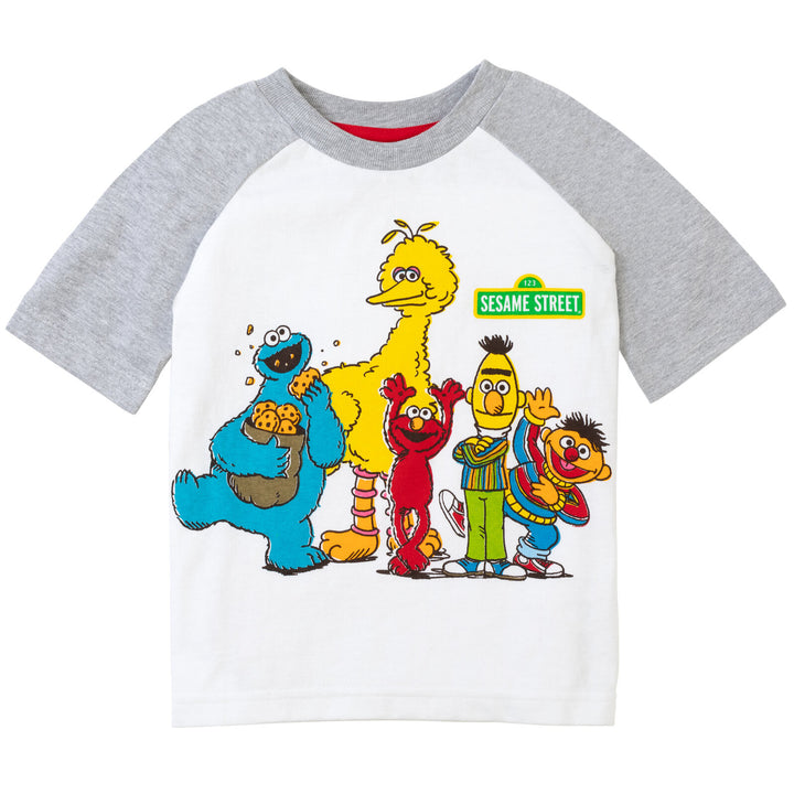 Barrio Sésamo 2 Pack Camisetas gráficas