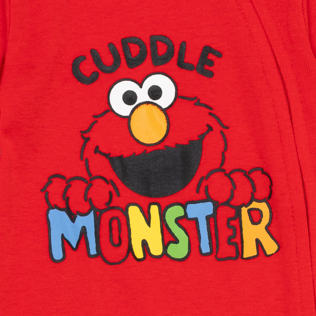 Paquete de 2 overoles Sleep N' Play con cremallera de Sesame Street