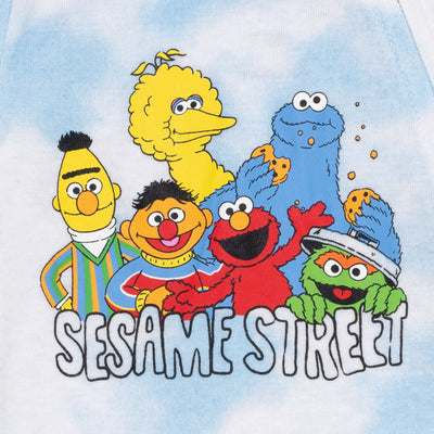 Paquete de 2 overoles Sleep N' Play con cremallera de Sesame Street