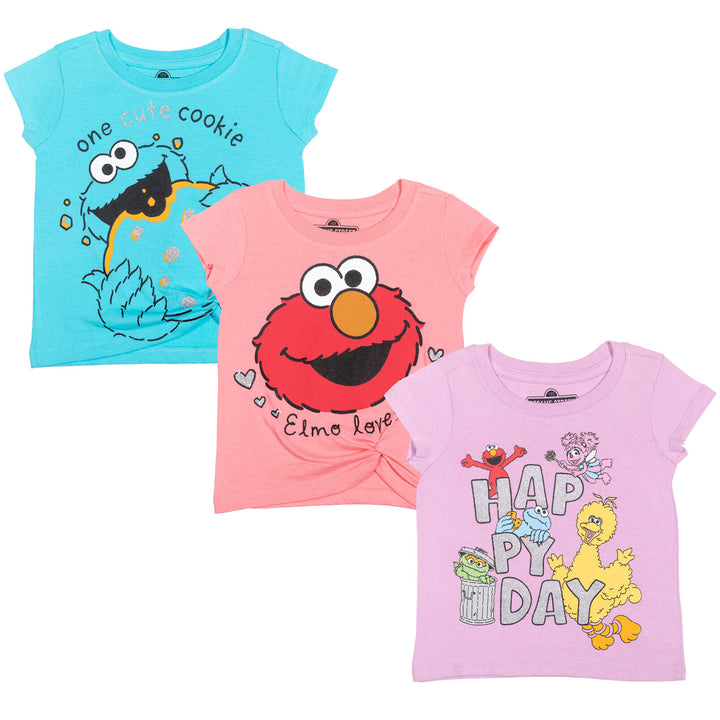 Sesame Street 3 Pack Graphic T-Shirt