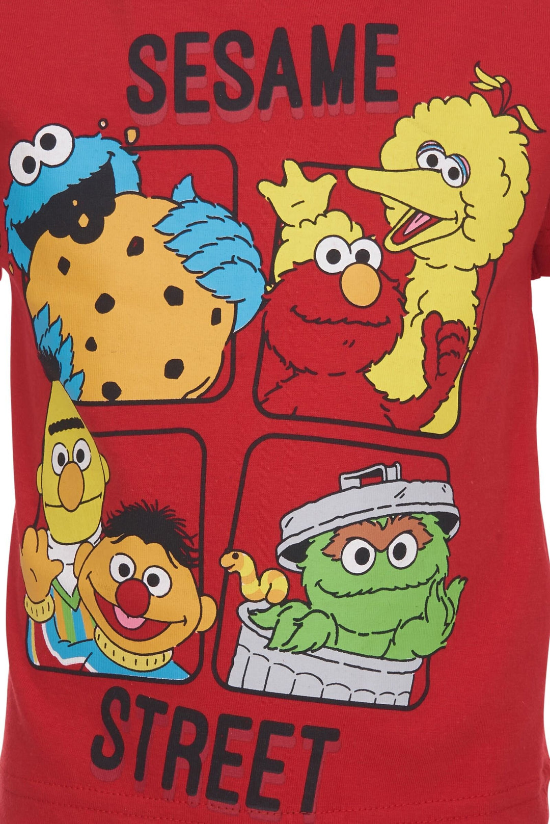 Sesame Street 4 Pack T-Shirts