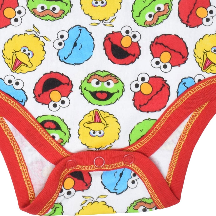 Sesame Street 5 Pack Bodysuits