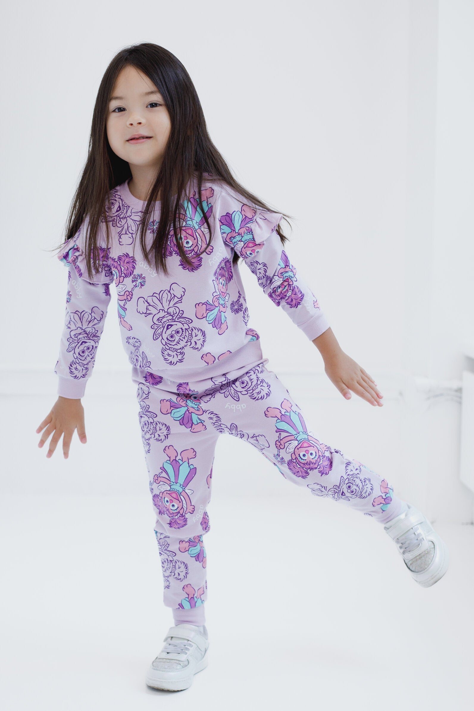 Sesamstraßen Abby Cadabby Sweatshirt Für Babys – French Terry, Pink, Größe 24 Monate