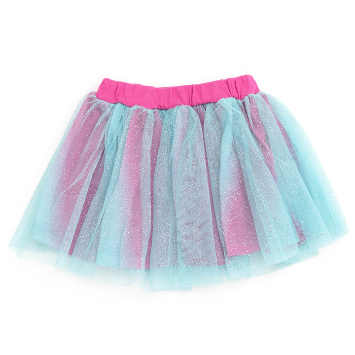 Sesame Street Abby Cadabby T-Shirt Tulle Mesh Skirt and Scrunchie 3 Piece Outfit Set