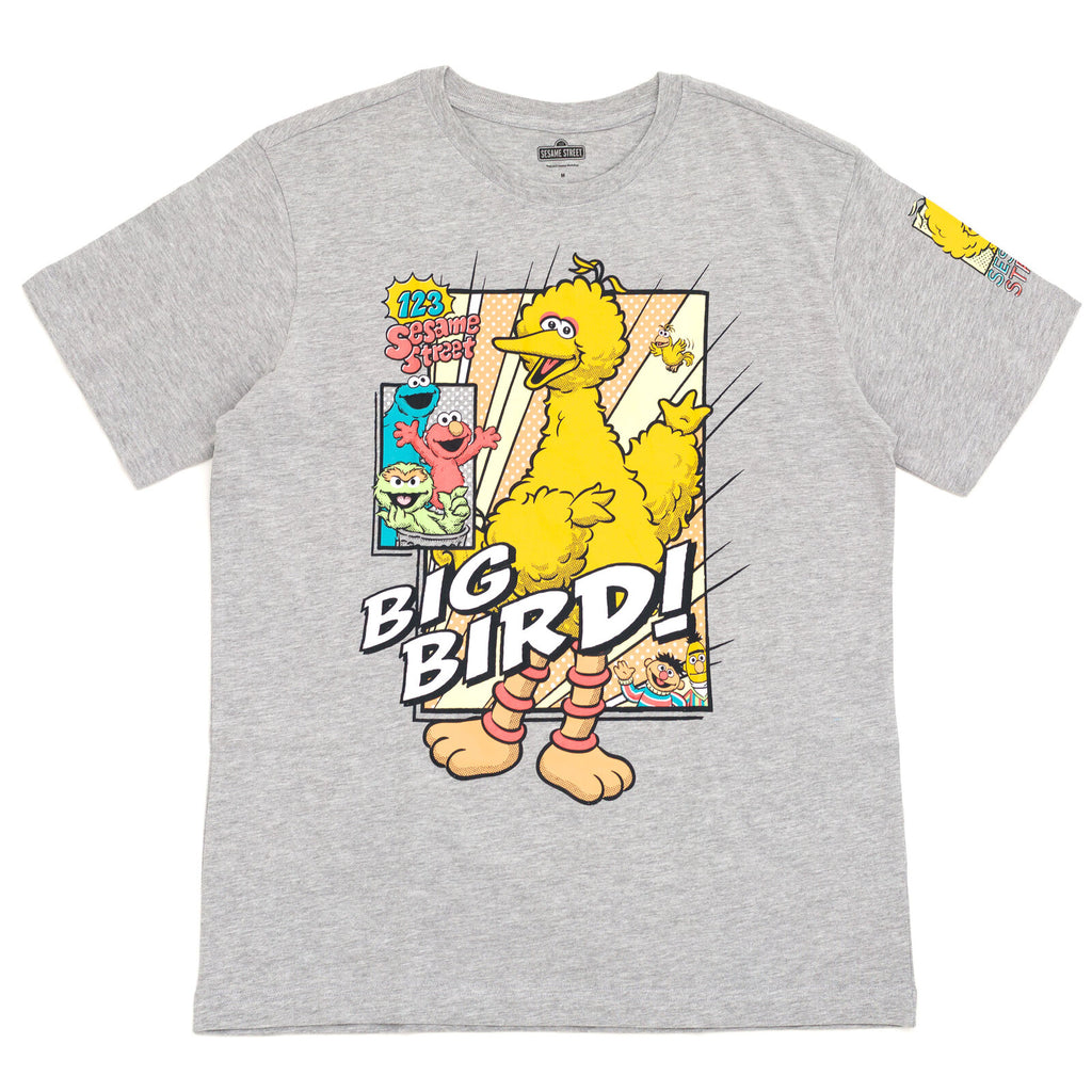 Sesame Street Big Bird Adult T-Shirt | FREE Shipping on Orders $50