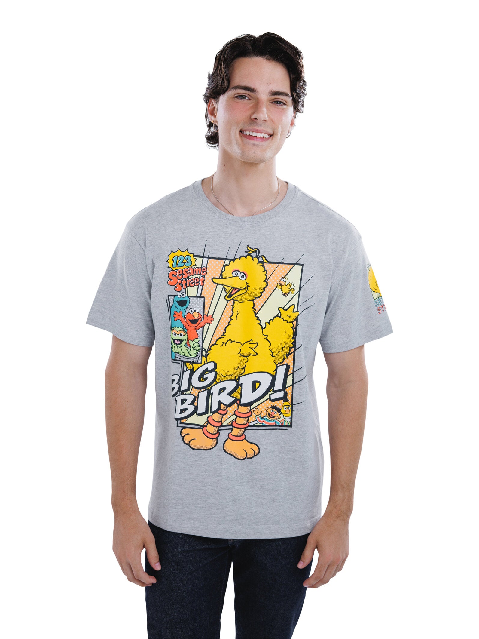 Sesame Street Big Bird Adult T-Shirt | FREE Shipping on Orders $50