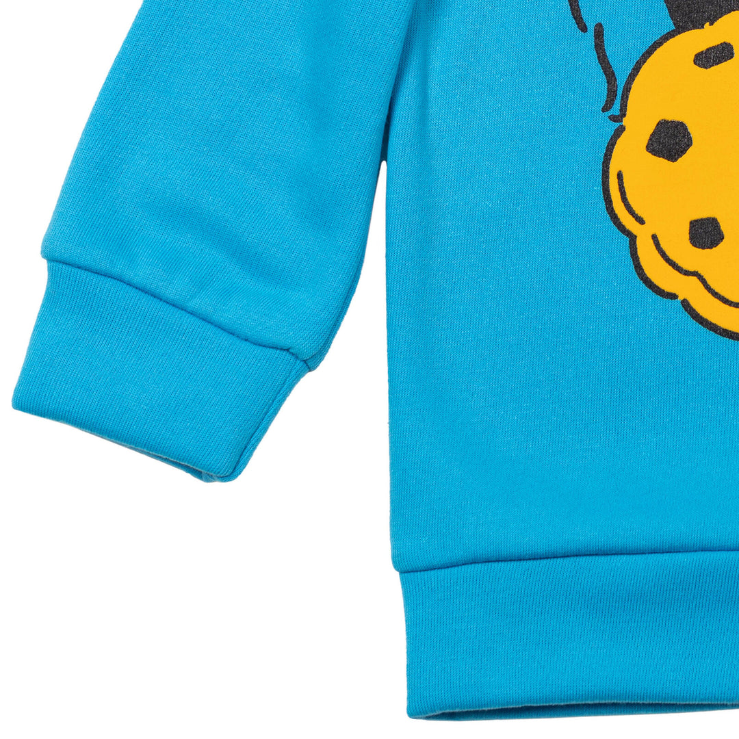 Sesame Street Cookie Monster Fleece Pullover Hoodie