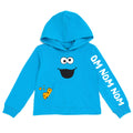 Sesame Street Cookie Monster Matching Family Cosplay Pullover Hoodie