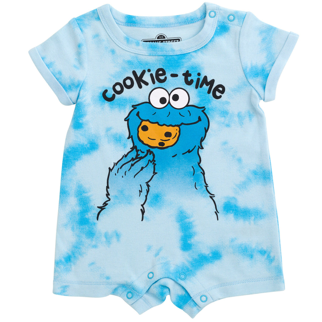 Sesame Street Cookie Monster Romper and Hat