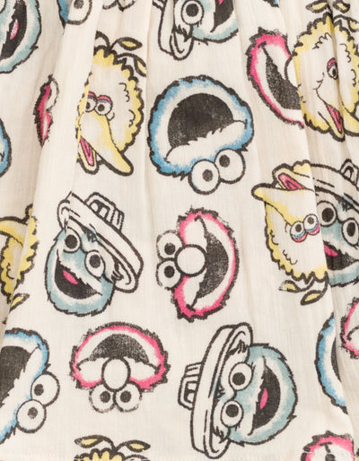 Sesame Street Cotton Gauze Matching Family Dress