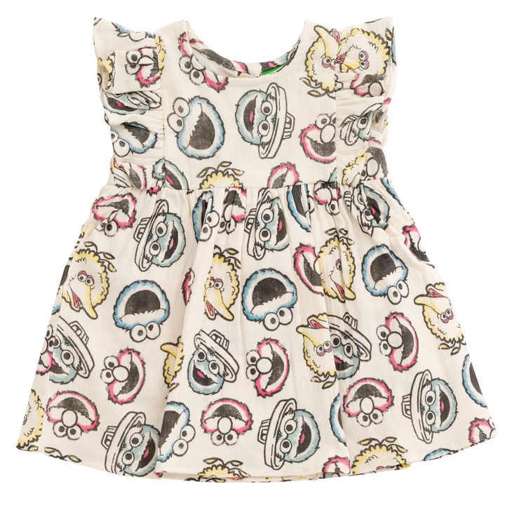 Sesame Street Cotton Gauze Matching Family Dress