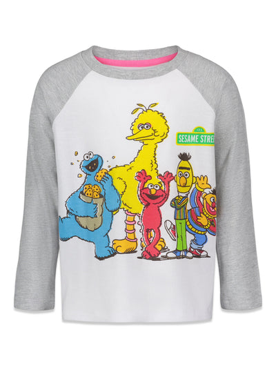 Sesame Street Elmo 2 Pack Long Sleeve Graphic T-Shirt