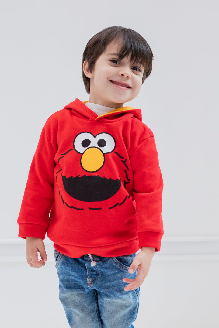 Sesame Street Elmo Fleece Pullover Hoodie