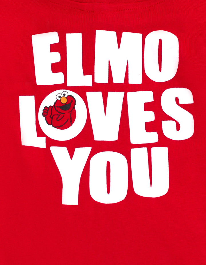 Sesame Street Elmo Matching Family Cosplay Pullover Hoodie