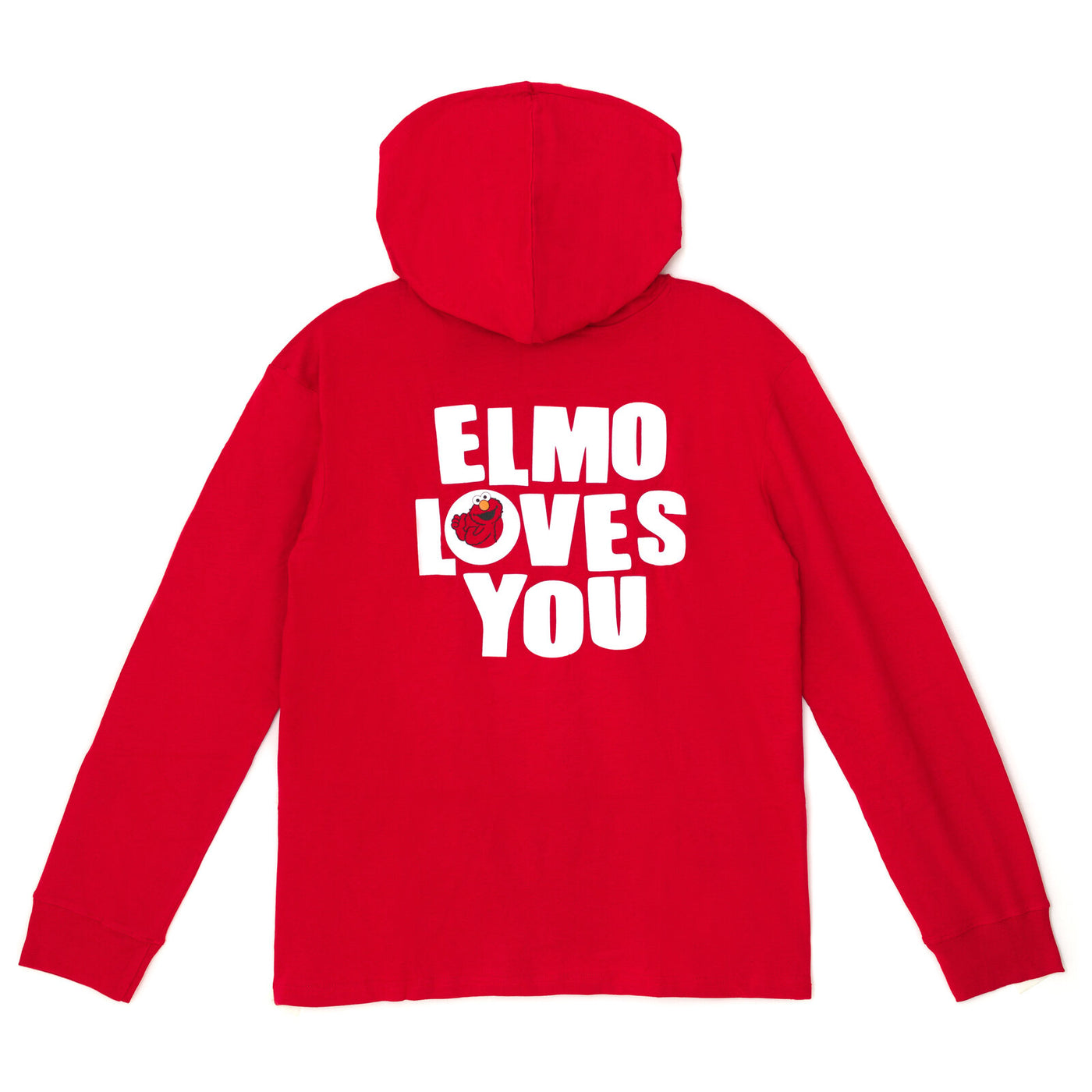 Sesame Street Elmo Matching Family Cosplay Pullover Hoodie