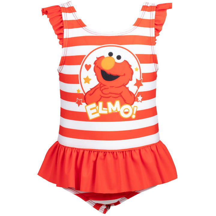 Sesame Street Elmo One Piece Bathing Suit Dress