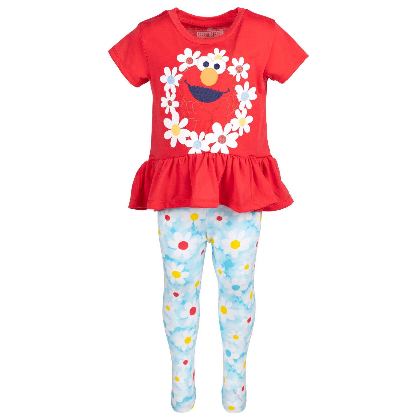 Sesame Street Elmo Graphic T-Shirt & Leggings