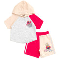 Sesame Street Elmo Pullover Hoodie and French Terry Shorts