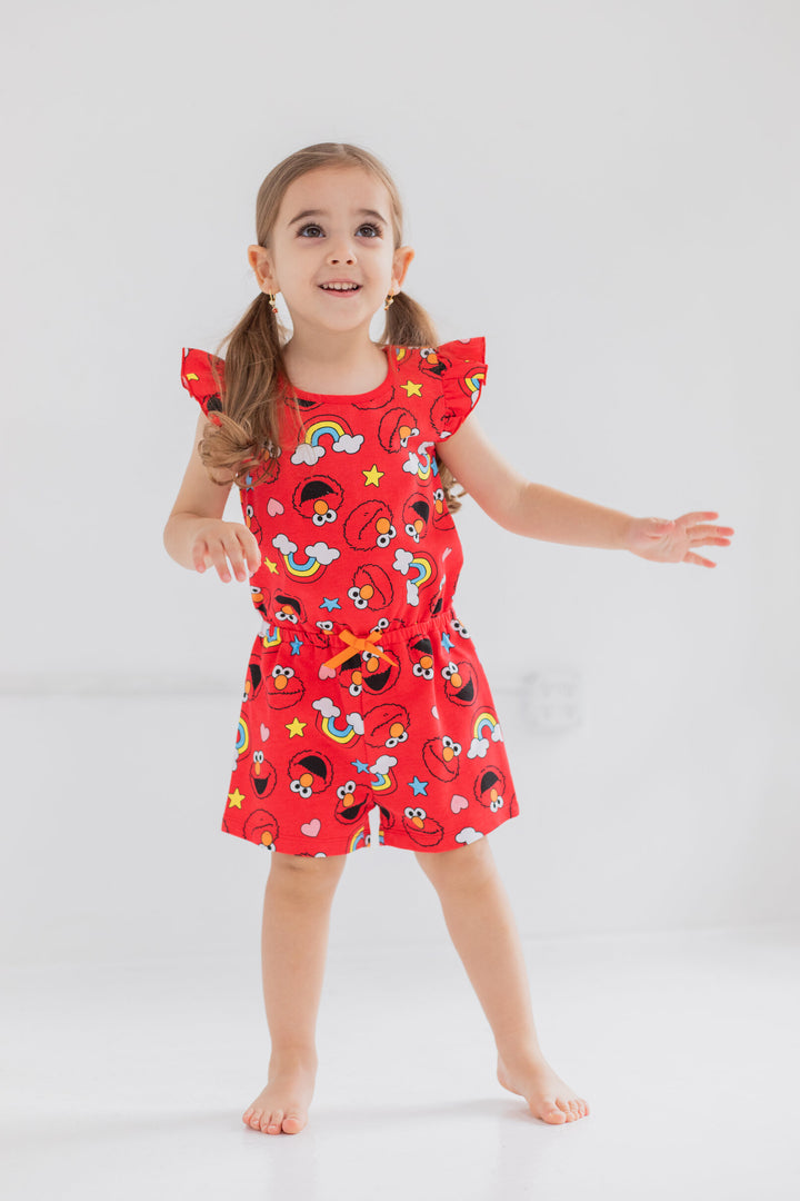 Sesame Street Elmo Sleeveless Romper