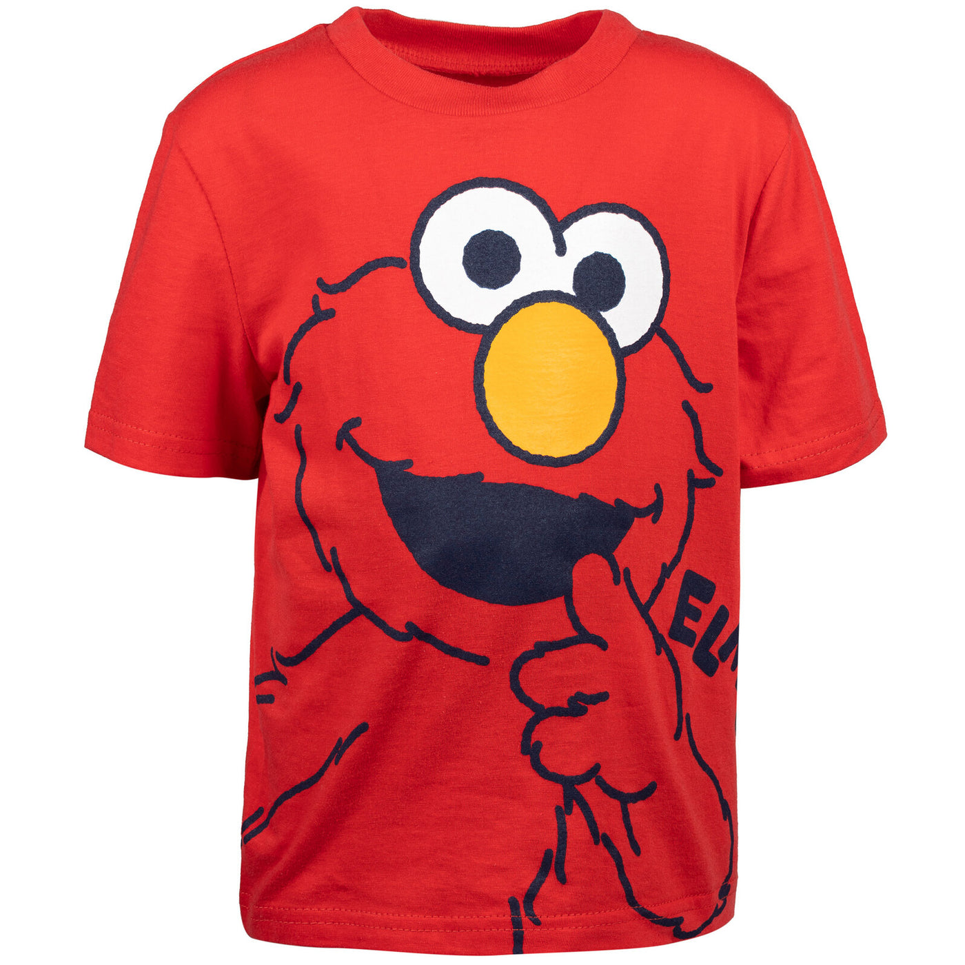 Sesame Street Elmo T-Shirt and French Terry Shorts Outfit Set