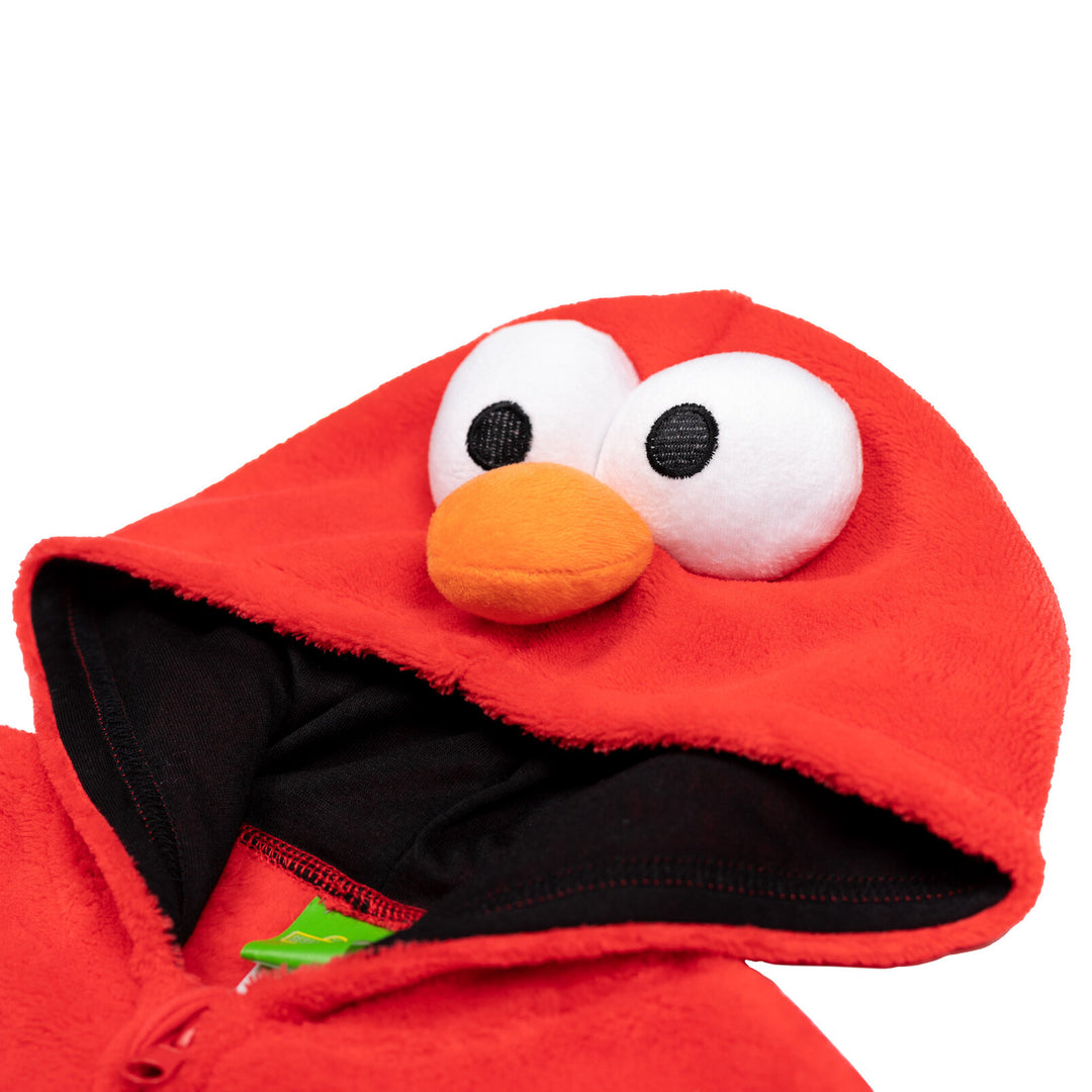 Sesame Street Elmo Zip Up Cosplay Costume Coverall