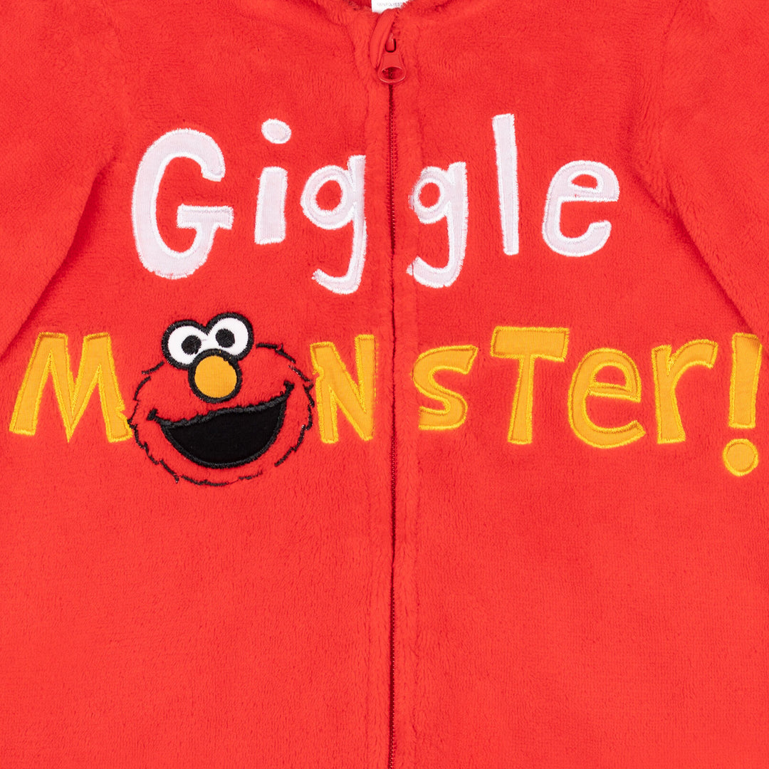 Sesame Street Elmo Zip Up Cosplay Costume Coverall