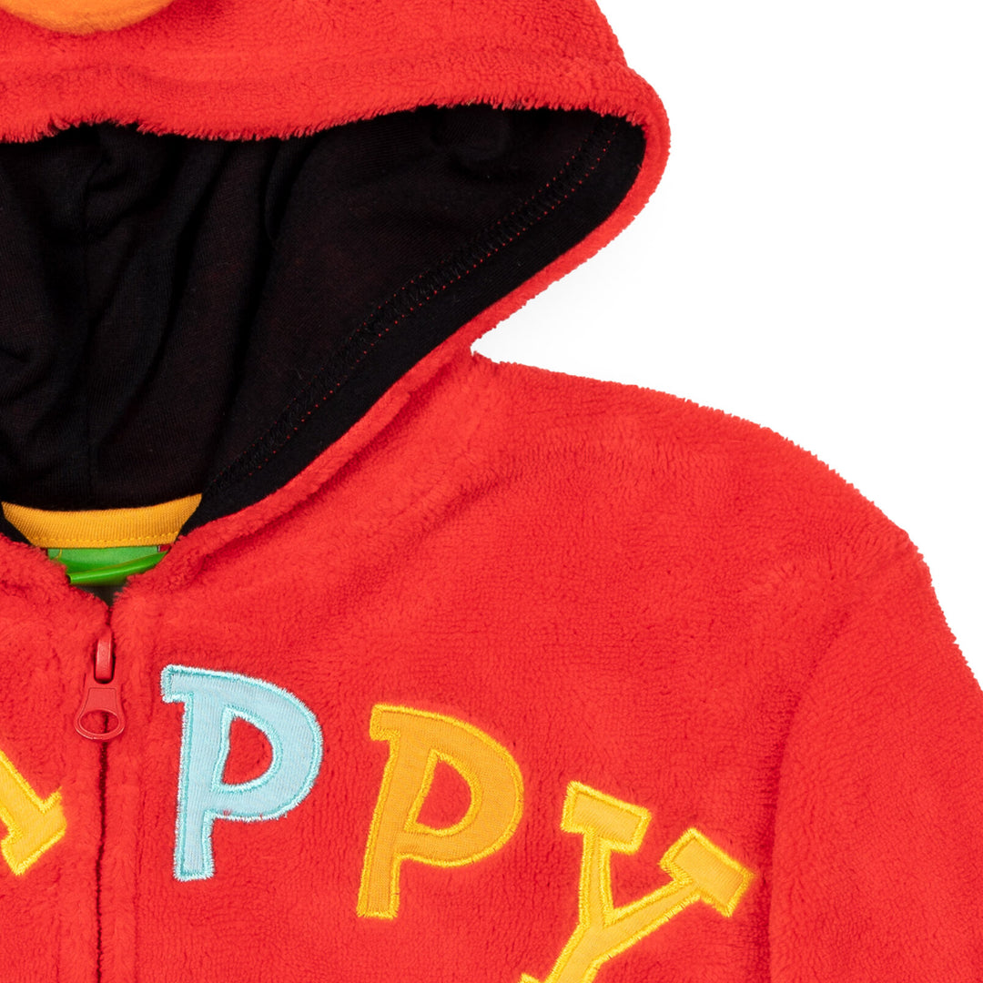 Sesame Street Elmo Zip Up Hoodie