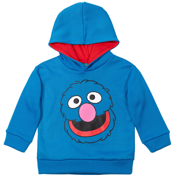 Sesame Street Grover Fleece Pullover Hoodie